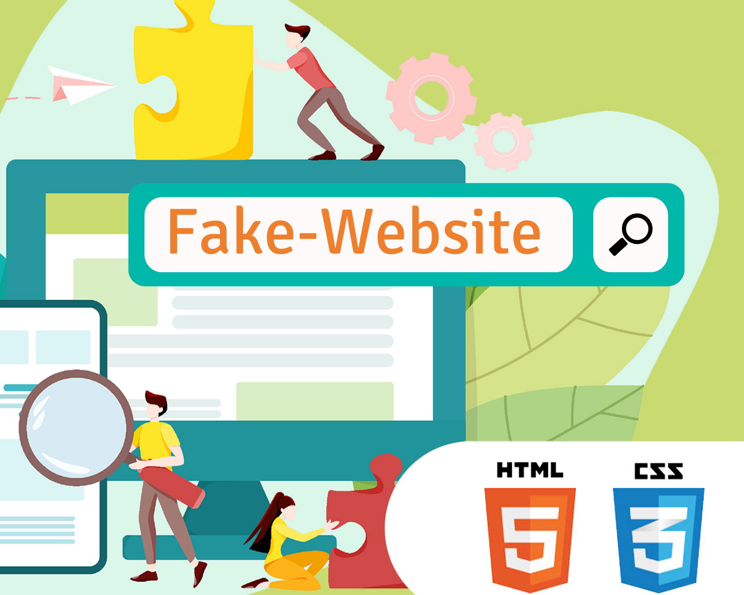 Fake-Website (HTML)
